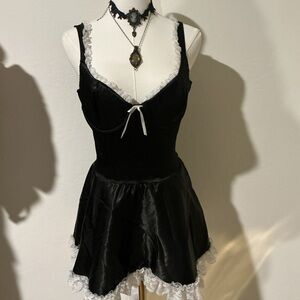 Frederickβs of Hollywood Black maid dress